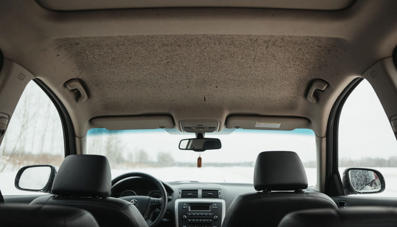 Как почистить потолок автомобиля своими руками