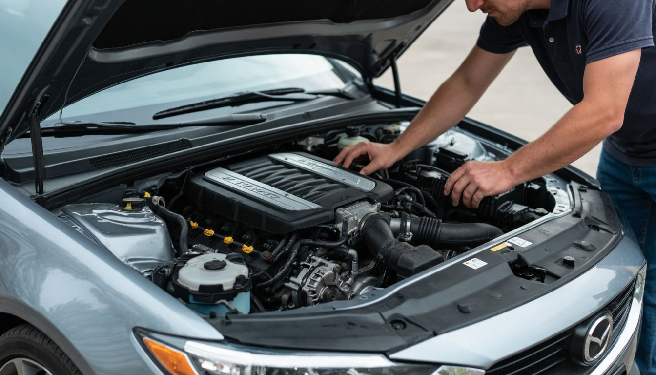 Как помыть двигатель авто самостоятельно без керхера