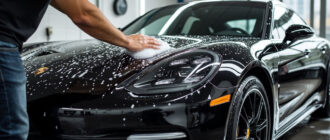 Как правильно мыть черную машину без разводов