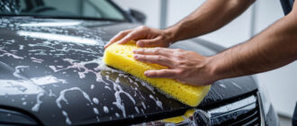 Как правильно мыть машину губкой
