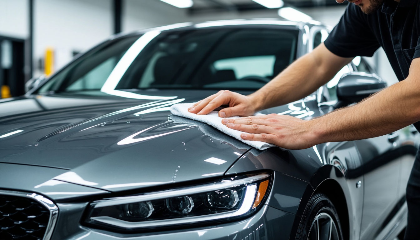 Чем протирать авто после мойки