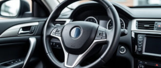 Уход за кожаным рулем автомобиля