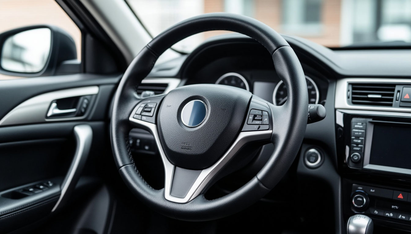 Уход за кожаным рулем автомобиля